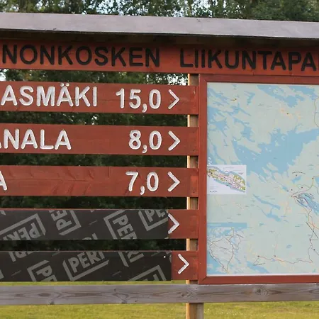 в финляндии, Vakantiehuis Enonkoski